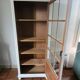 Armoire parisienne bonnetière vitrée