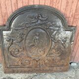 Fireplace plate