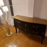 Commode style classique, plateau chêne (vintage)