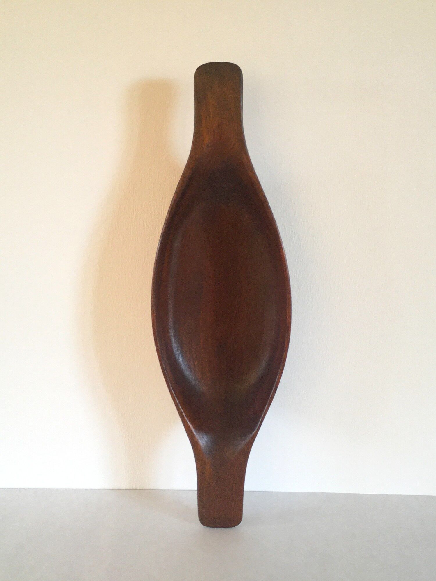Vintage teak dish Ari Form Italy 60s