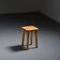 Pine stool by Charlotte Perriand, Les Arcs, France