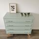 Vintage chest of drawers compass feet