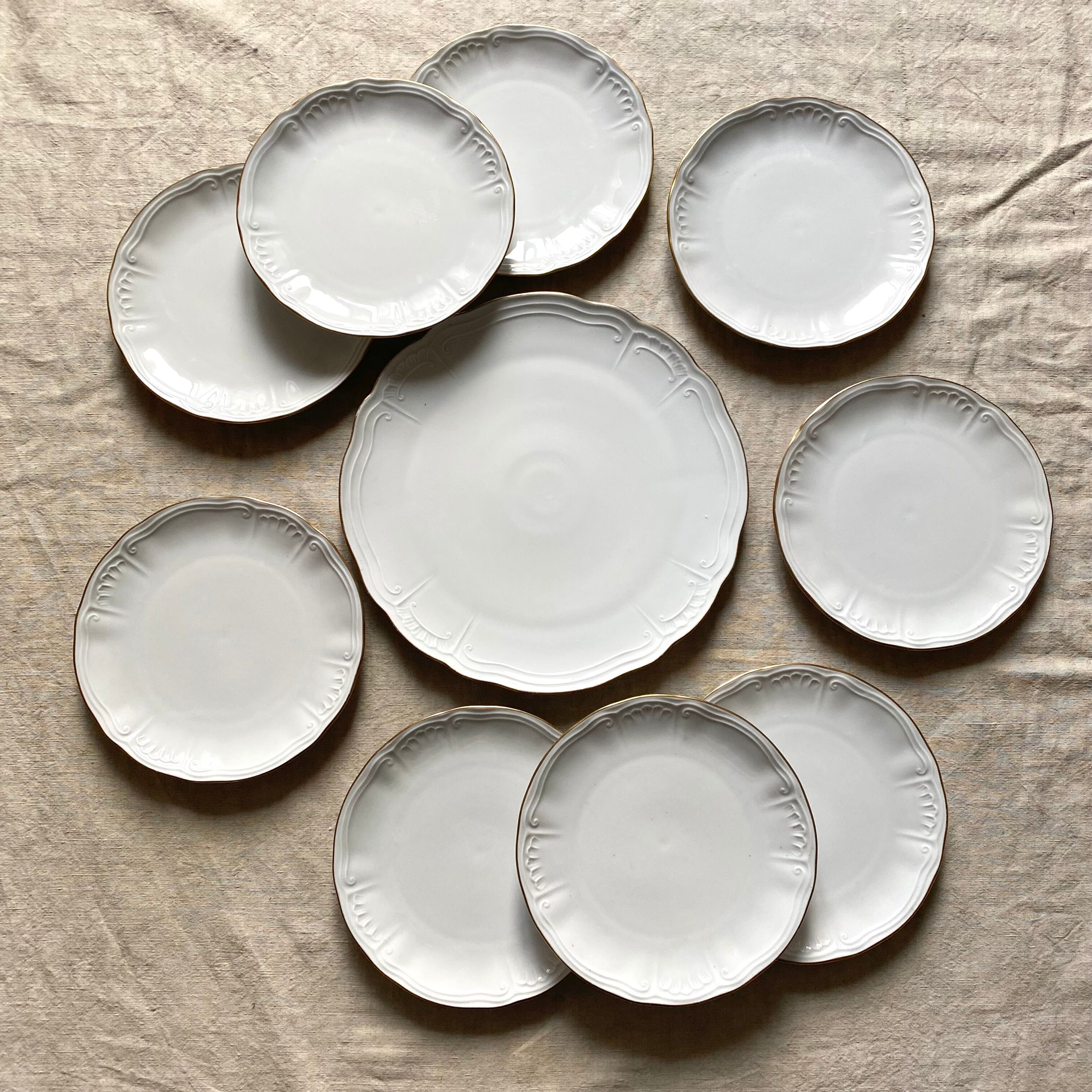 Bavaria porcelain plate and dish dessert service