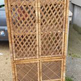 Wicker cabinet