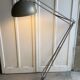 Grey metal floor lamp - industrial style