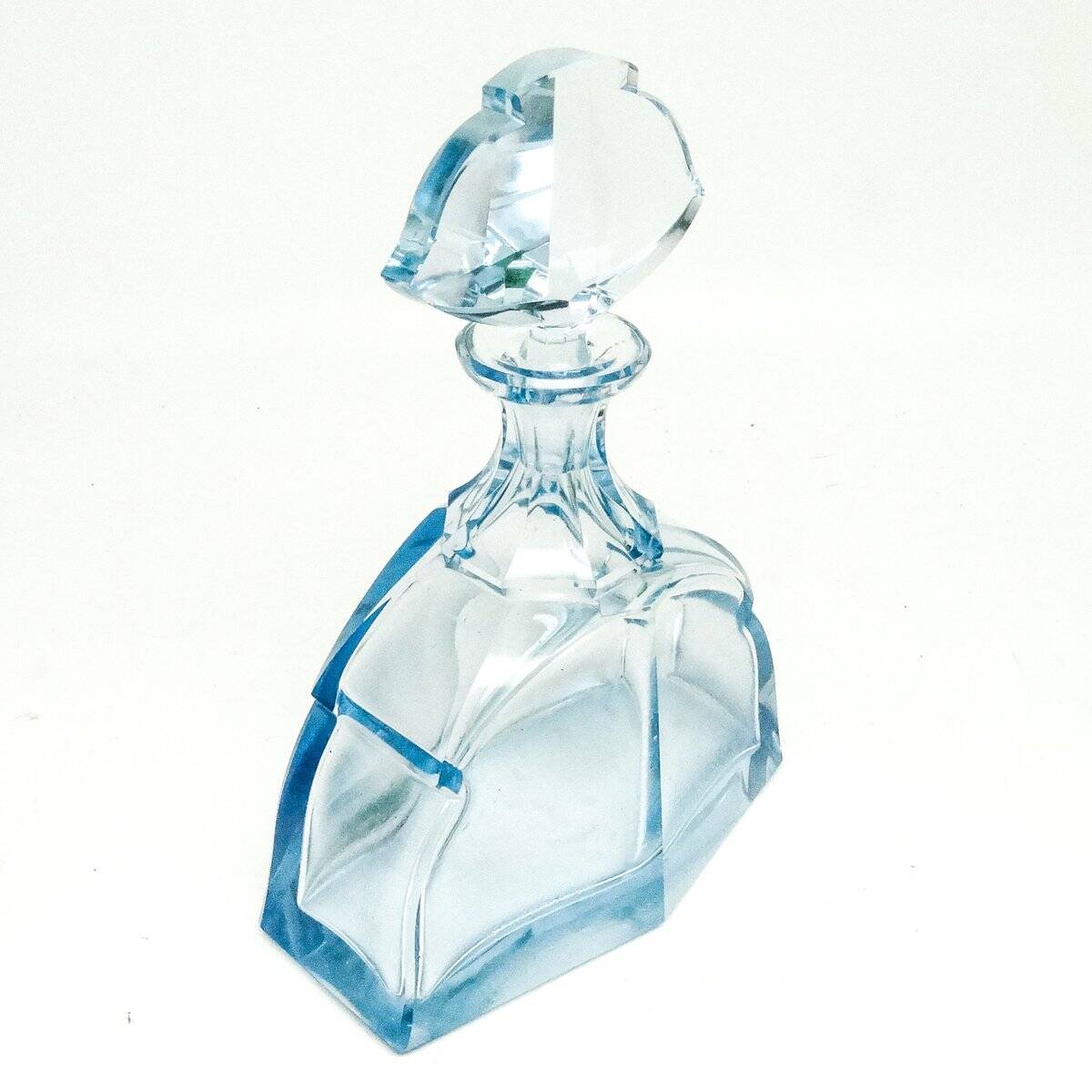 Art Deco carafe from Moser, Czechoslovakia, 1930s
