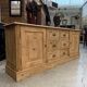 Workshop furniture made of fir.