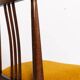 Beech chair with ochre boucle upholstery in mid-century style, Mr. Zielinski, Europe, 1960s.