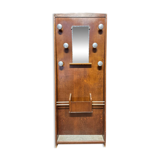 Art Deco wooden wardrobe