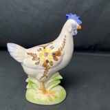 Collection, 20th century glazed terracotta rooster piggy bank