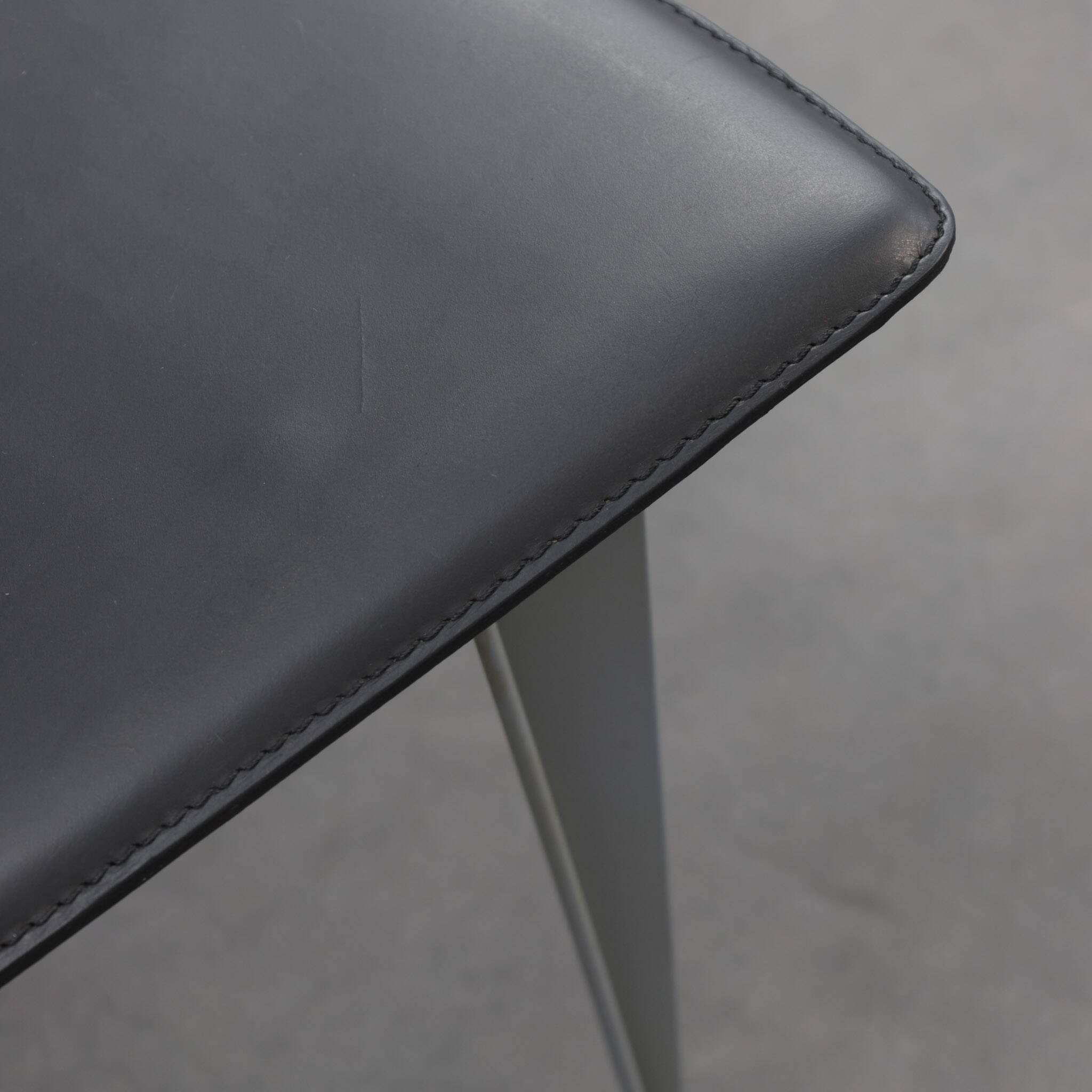 Set of 4 T38 dining chairs by Studio Archirivolto for Fasem, Italy, 1980s