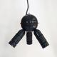 Spherical Lita hanging lamp with 3 sputnik orientable spots