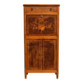 Secrétaire ancien marqueté style Louis XVI – fin XIXe - début XXe
