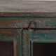 Buffet vintage en bois vert