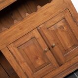 Vintage bar cabinet, bottle rack, with drawers