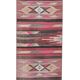 Vintage Turkish hallway rug 75x638 cm