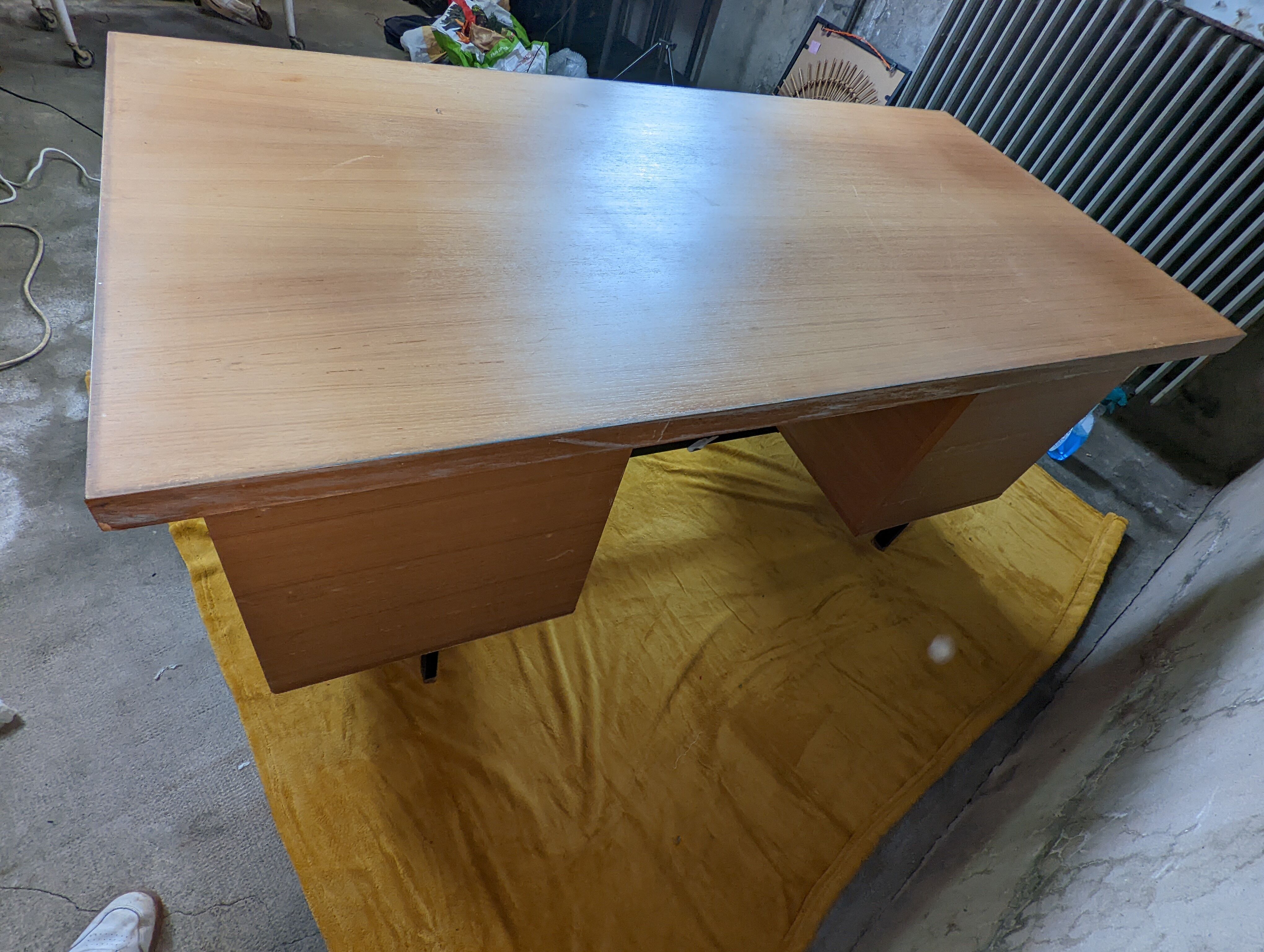 Minvielle desk in mahogany pierre guariche