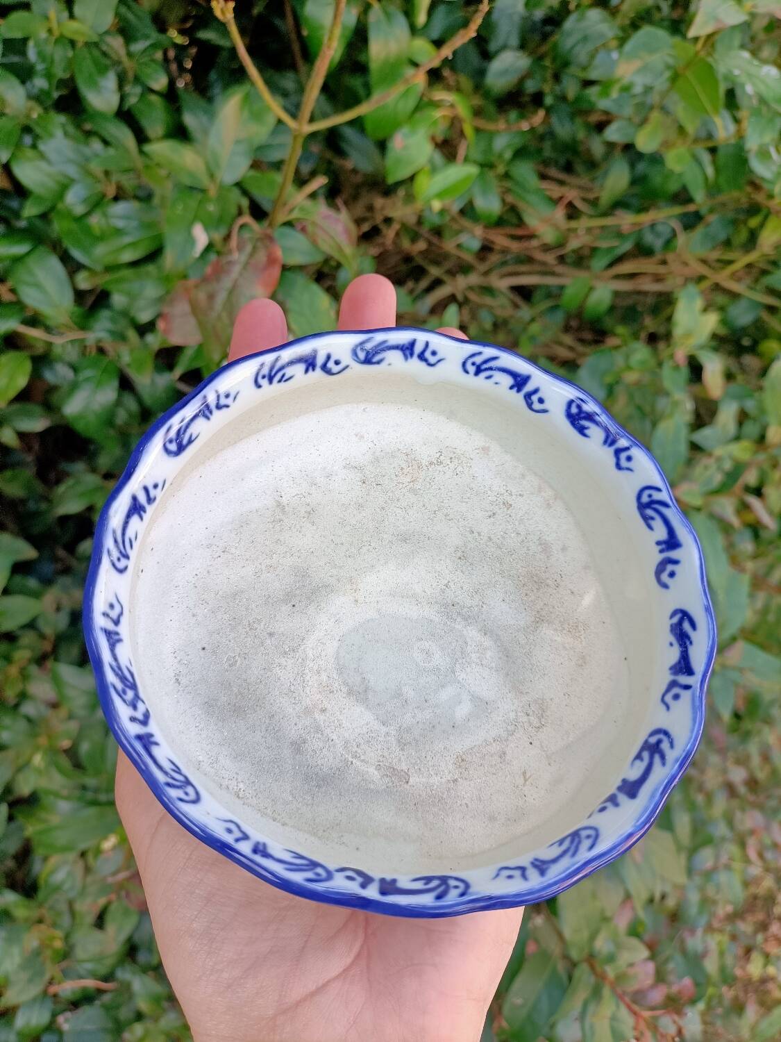 Retro ceramic flower pot/bowl