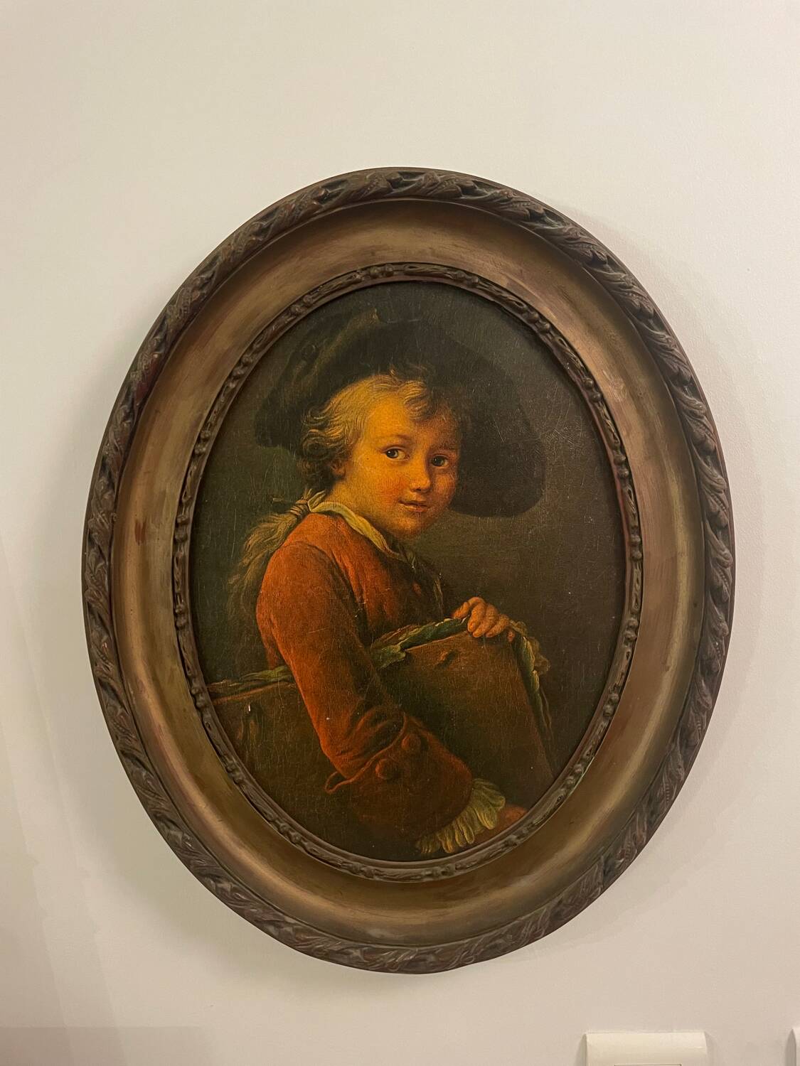 Painting reproduction "the young student"