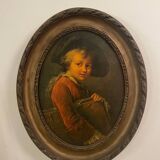 Painting reproduction "the young student"