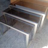Vintage 70s nesting coffee tables