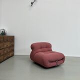 Armchair Soriana Afra and Tobia Scarpa 60s Cassina