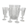 Baccarat crystal champagne service