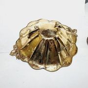 Art Deco hammered bowl on stand, Germany, 1930s
