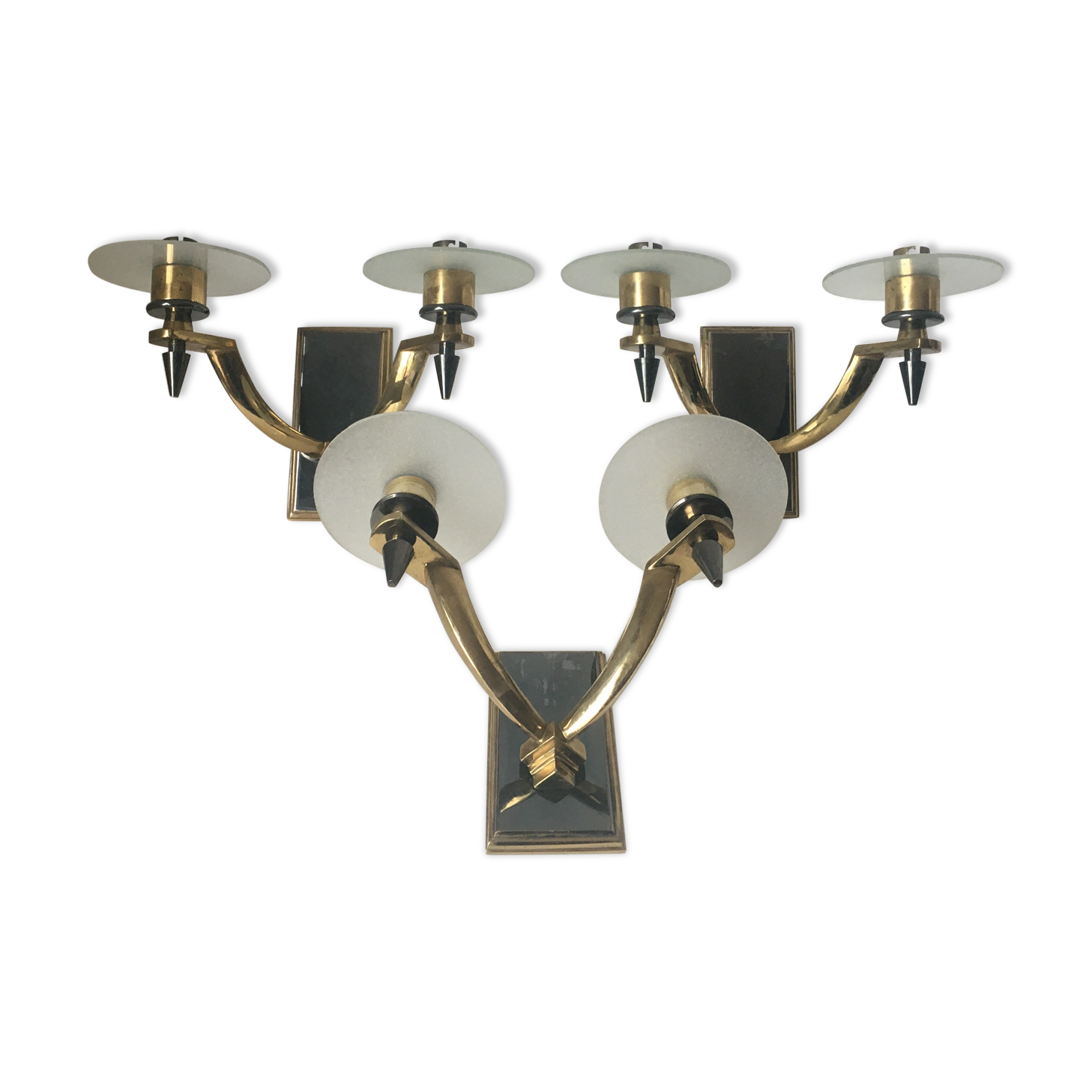 Three pairs of 60/70s neoclassical wall light