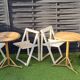 Chaises pliantes italiennes