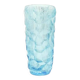 Okulus vase, mid-century modern, glass, Ząbkowice, Poland, 1970s