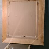 Mirror wood patina gold 58x70