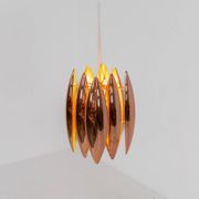 Copper suspension "Kastor" by Jo Hammerborg for Fog & Mørup