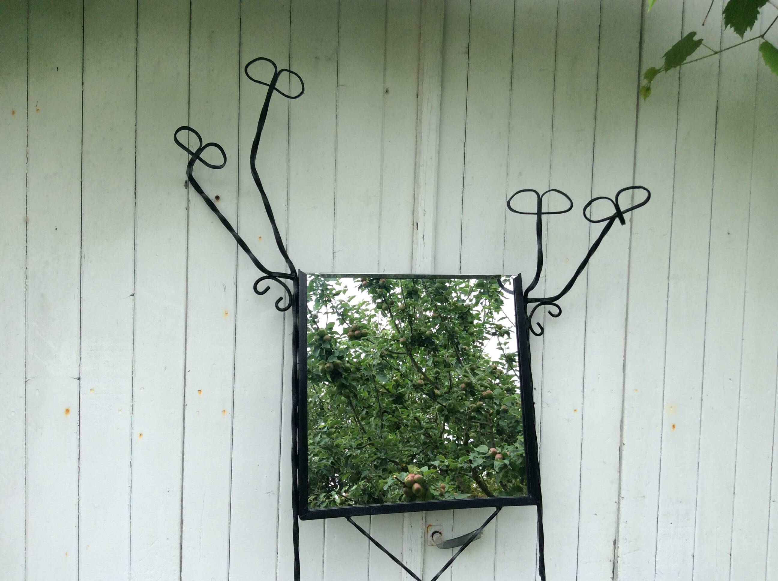 Wrought iron entrance hall