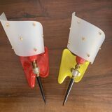 Vintage two-tone wall light