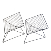 Pair of armchairs Oti Niels Gammelgaard vintage 1980