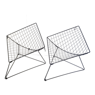 Pair of armchairs Oti Niels Gammelgaard vintage 1980