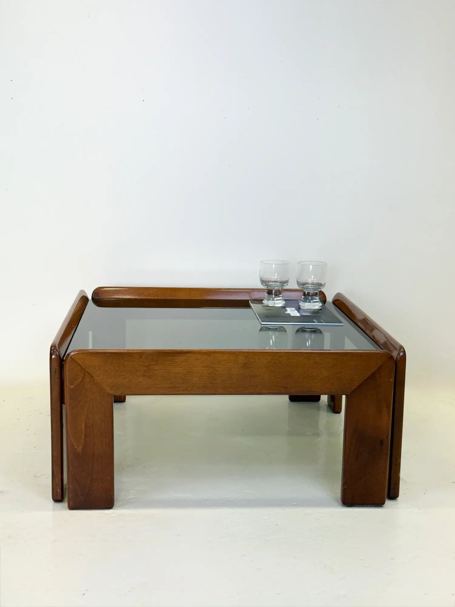 Coffee table by Afra & Tobia Scarpa for Cassina — Italy, 1960s