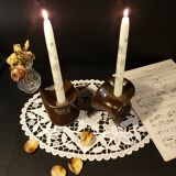 Duo of diverted candlesticks