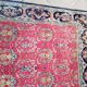 Ancien tapis persan soie ghoum 168 x 106 cm