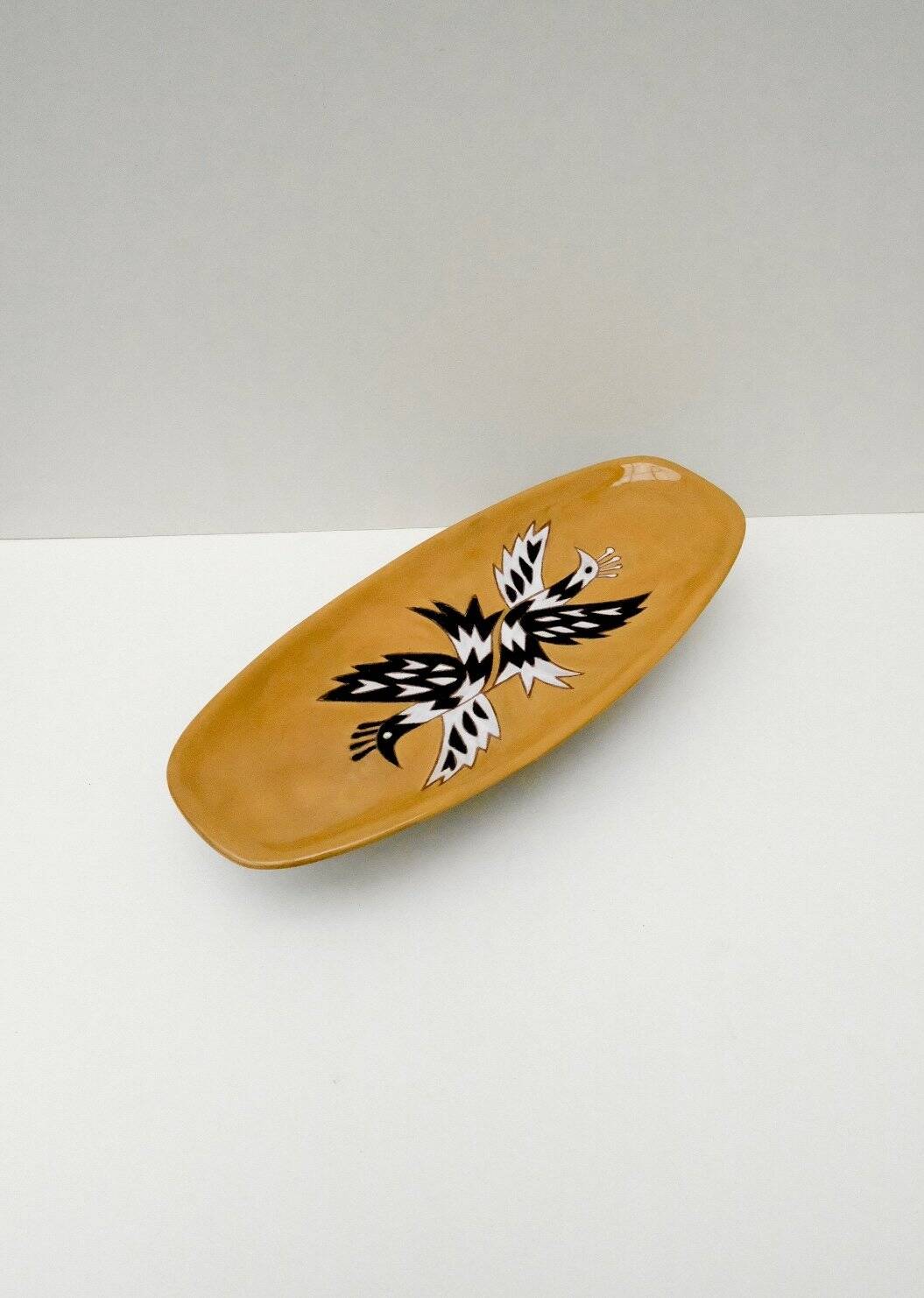 Ceramic dish by Jean Picard LEDOUX - SANT VICENS, France 1960