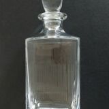 Crystal design whiskey decanter