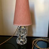 Pair of lamps, Crystal foot
