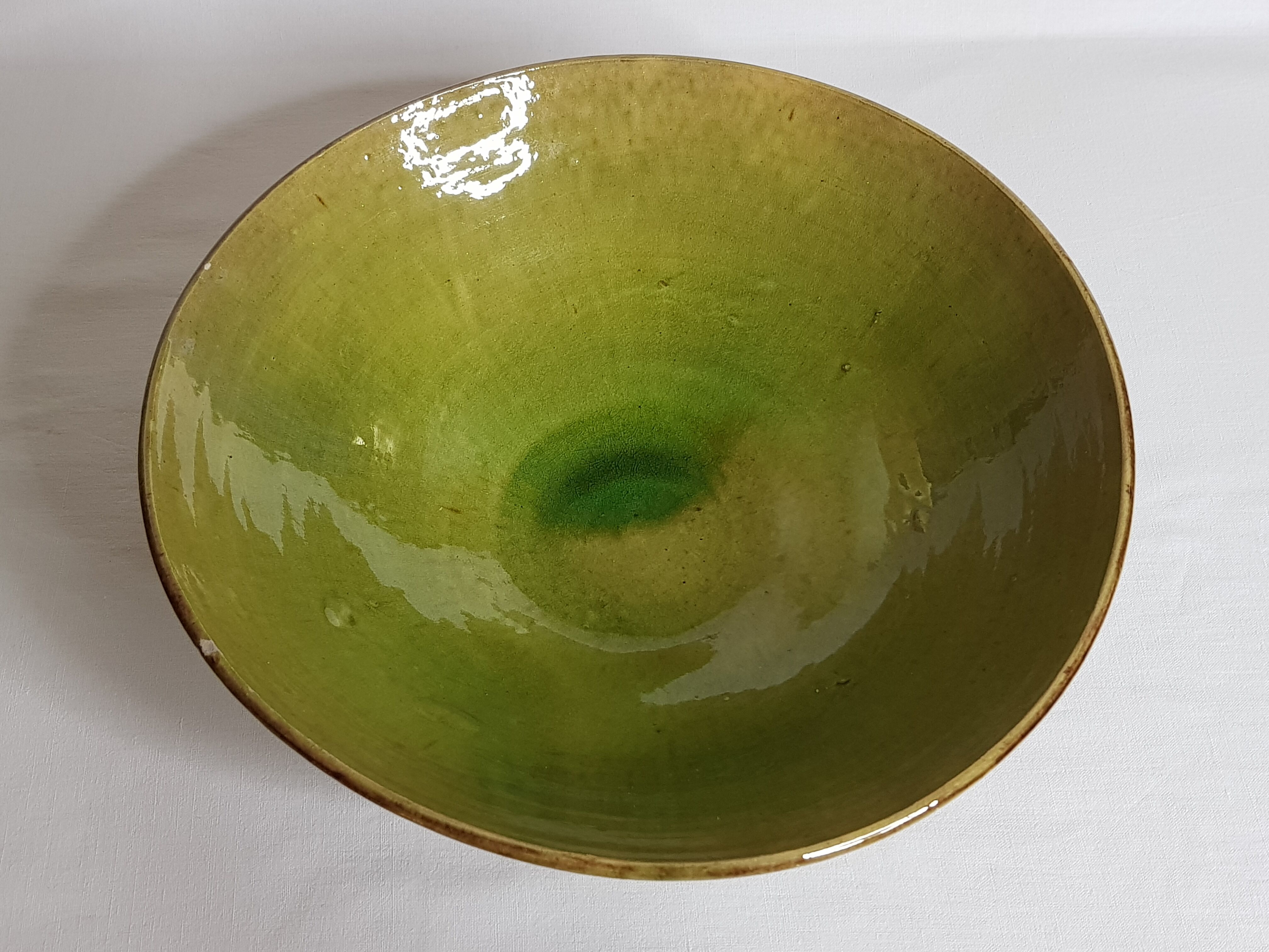 Coupe à fruits en céramique émaillé 30 cm