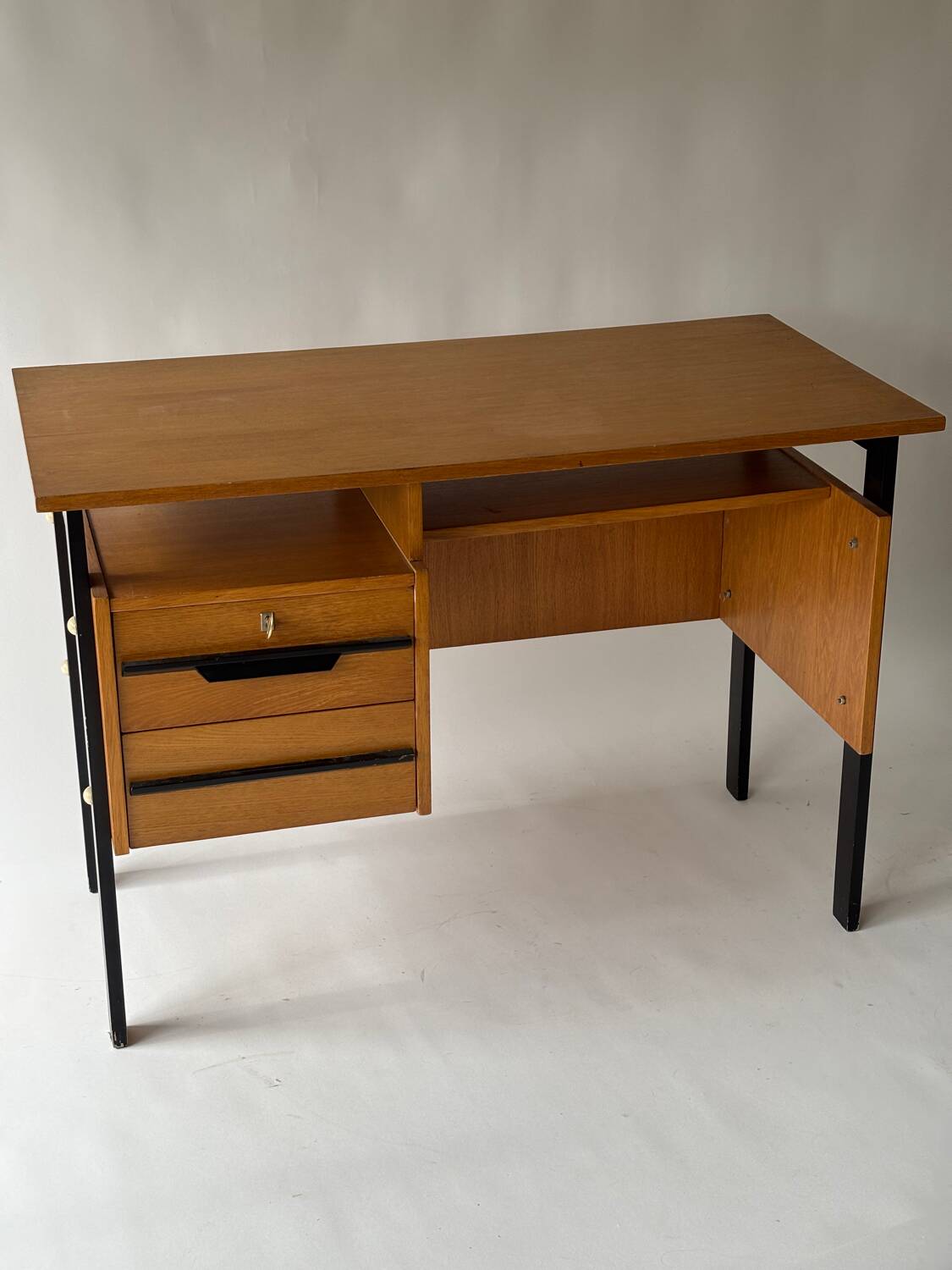 Modernist oak desk, 1960s