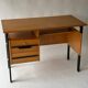Modernist oak desk, 1960s