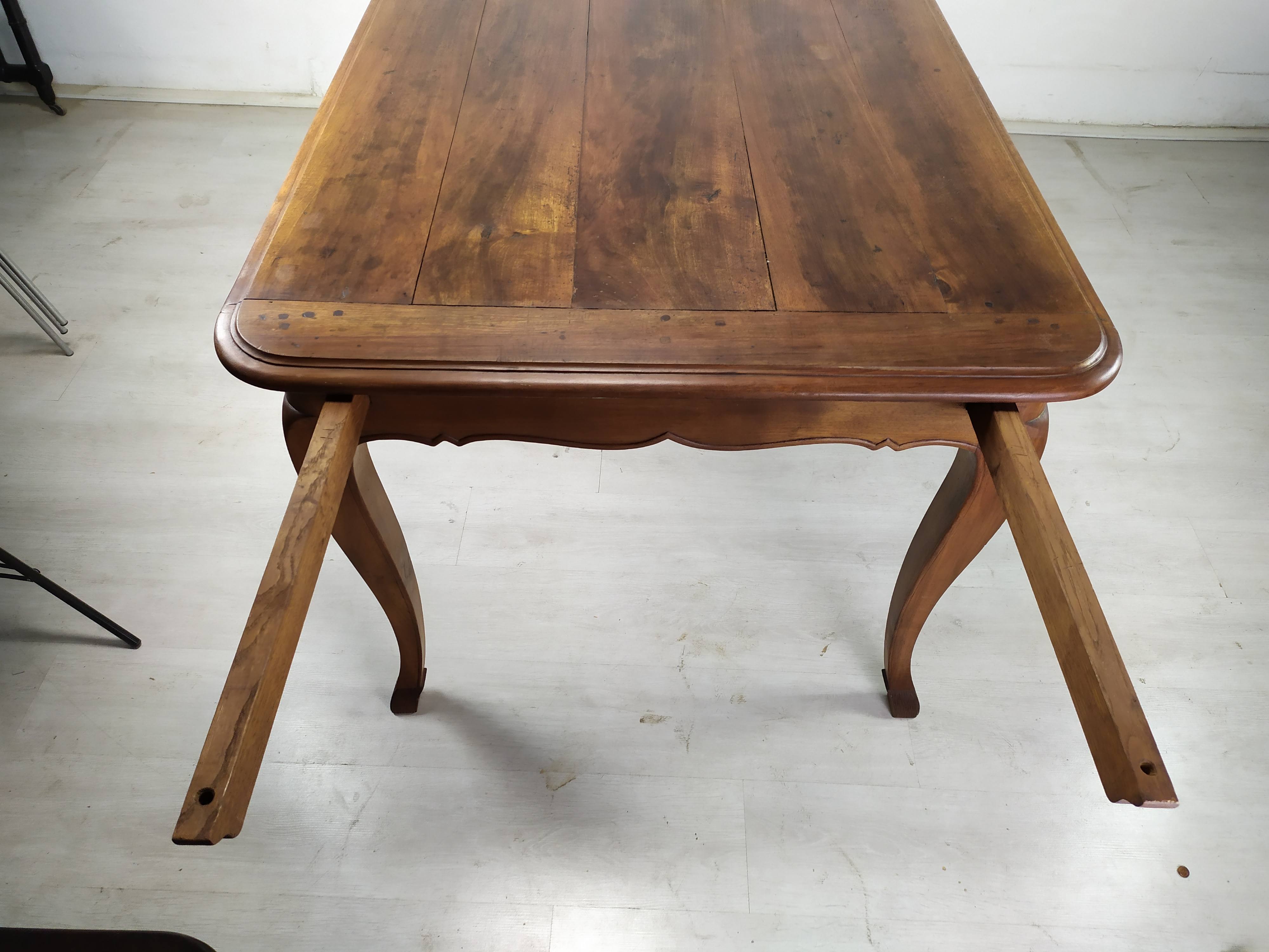 Louis XV walnut table