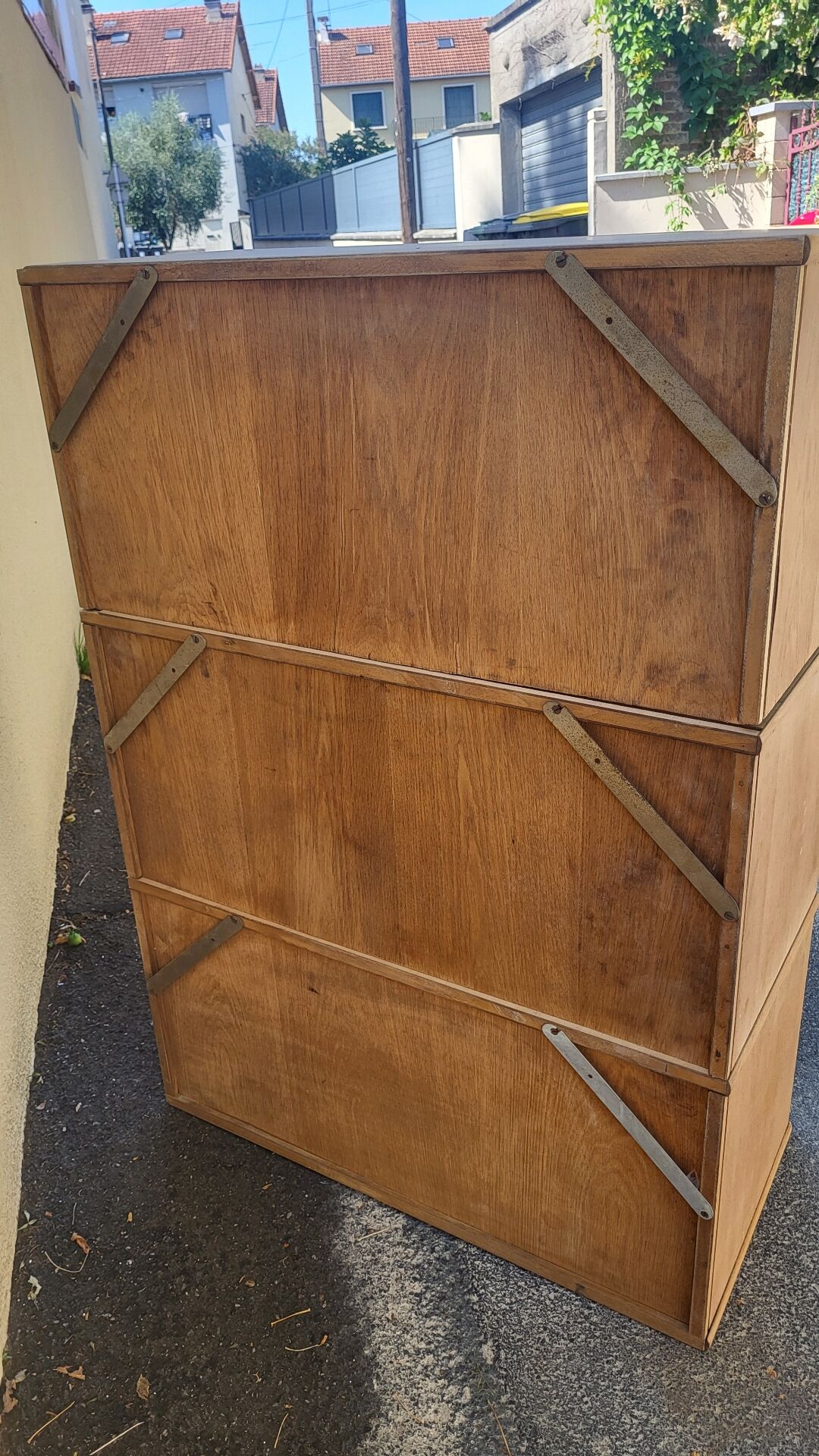 Meuble de rangement MD 3 éléments, années 1960-1970