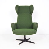 Swivel Armchair in the middle  of the century,1970's.