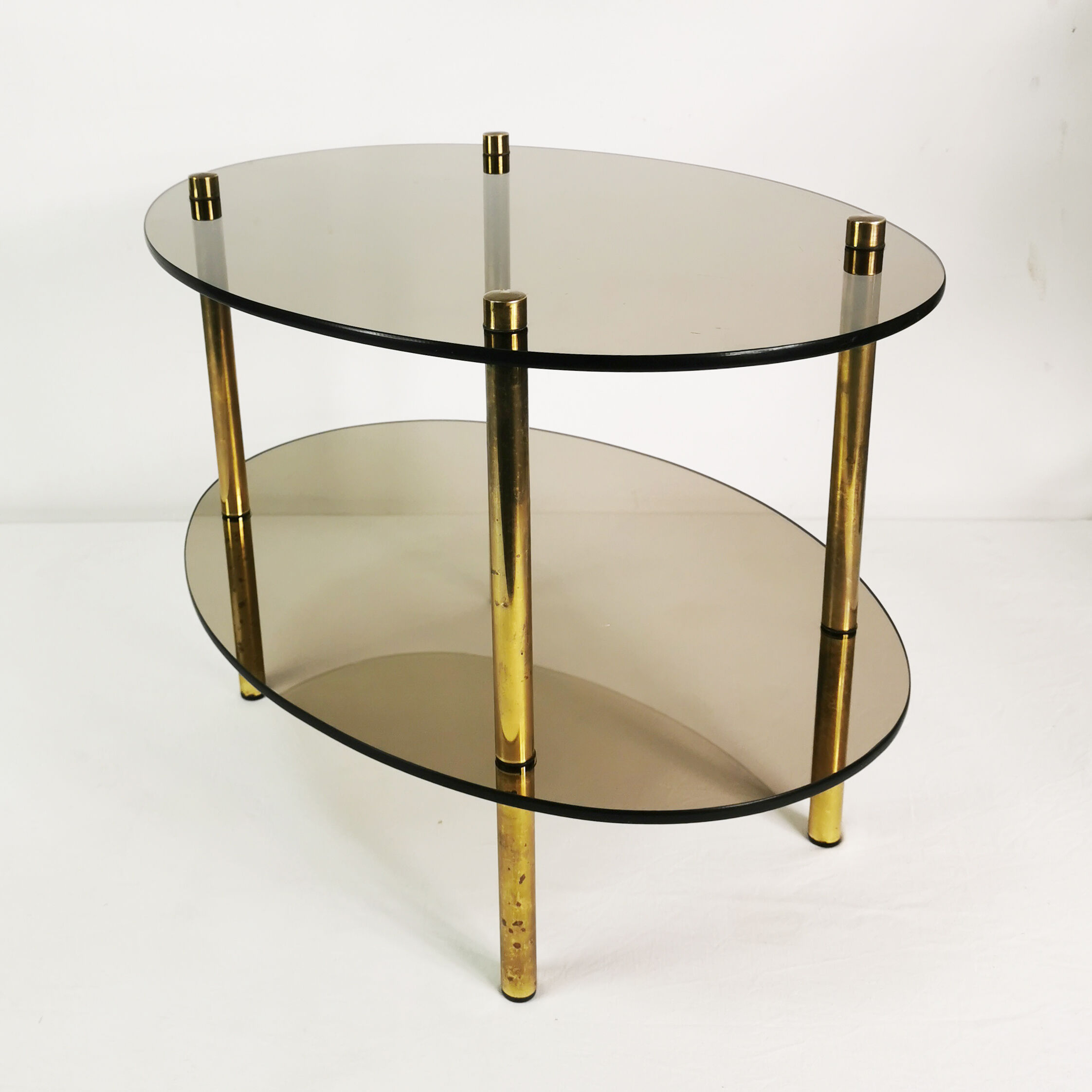 Minimalist oval table, Germany, 1960s